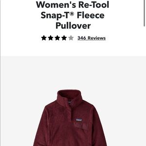 Patagonia Women’s Snap Fleece pullover